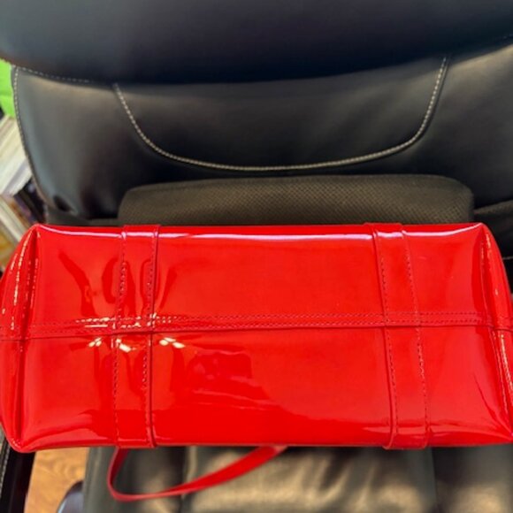 Sézane The Tote Patent Red - Size TU - Picture 5 of 7